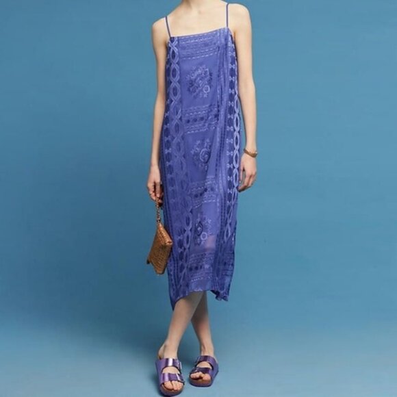 Anthropologie Floreat Luna Slip Dress - Picture 1 of 10